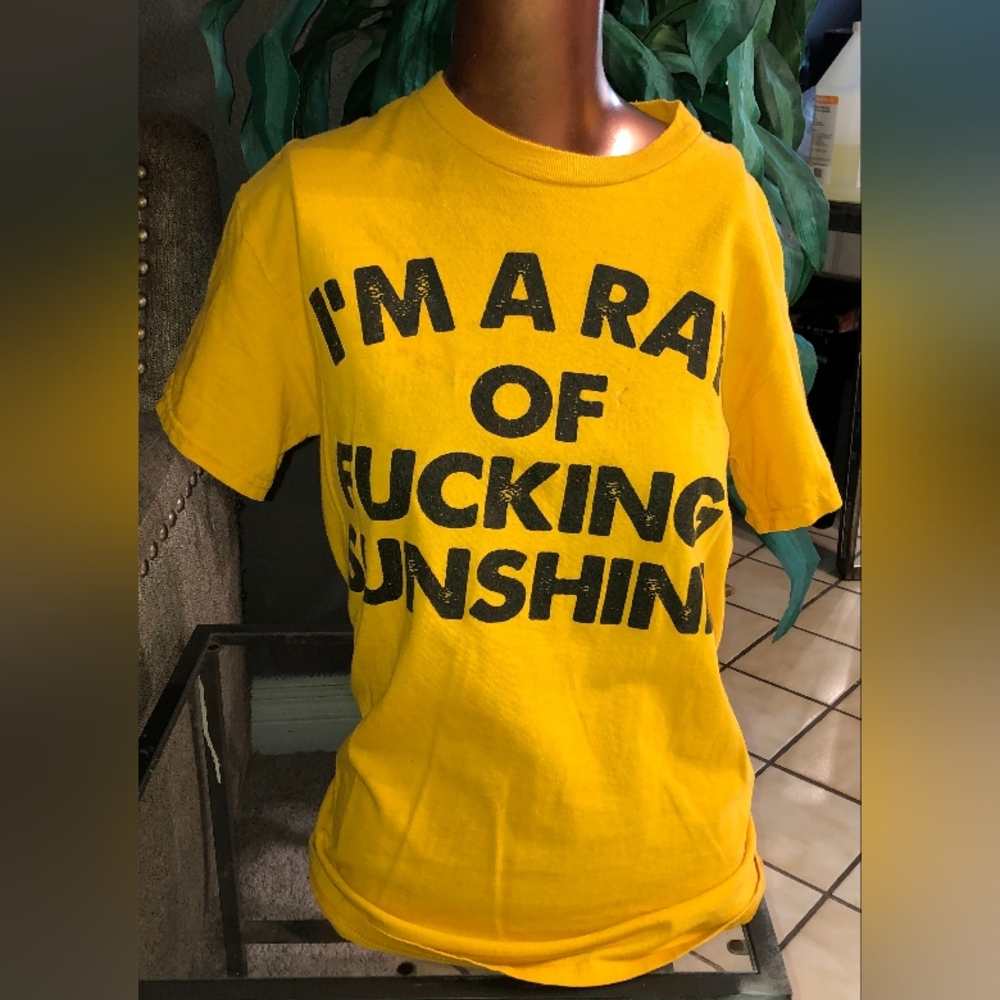 I'm a ray of f***** sunshine Spencers T size S